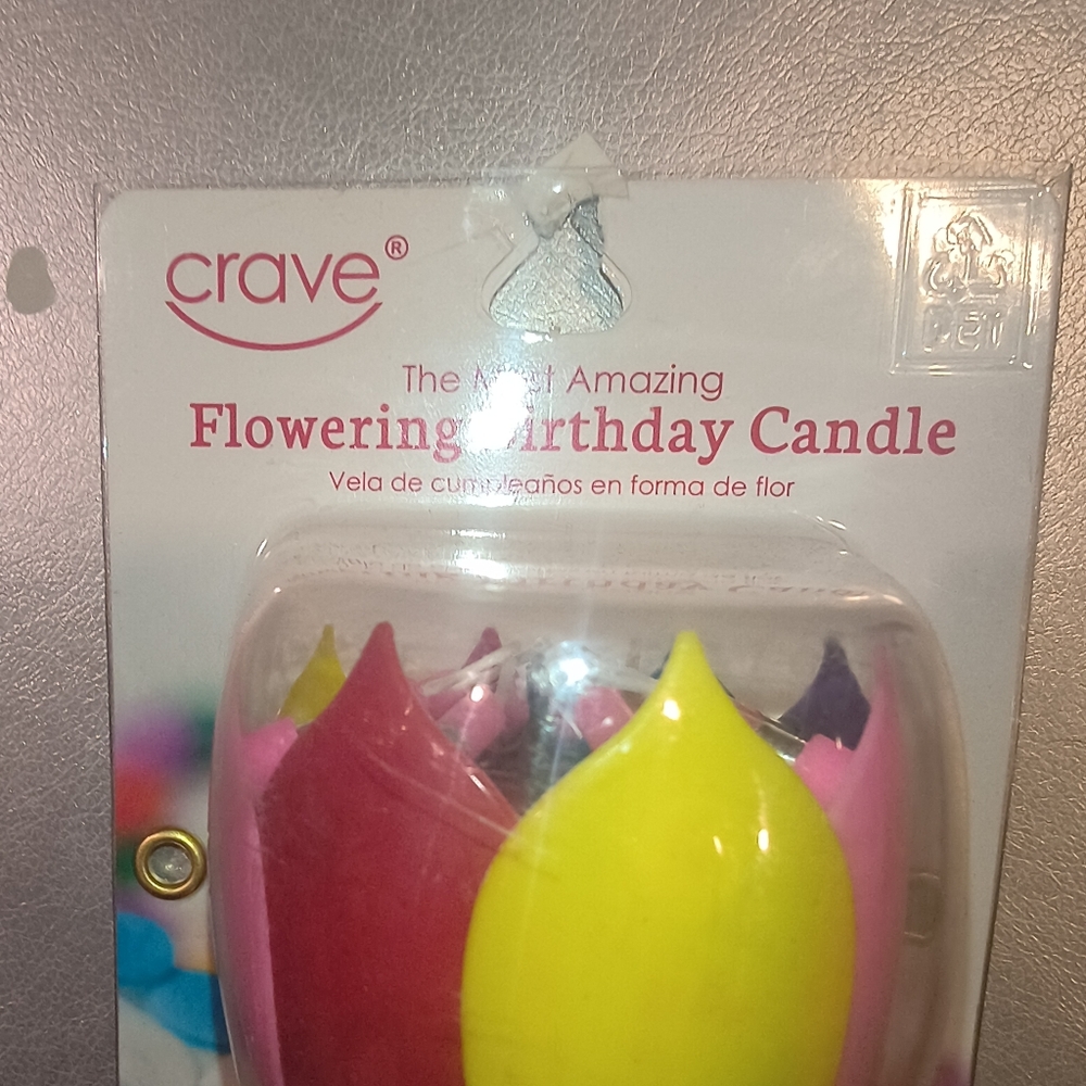 Crave Flowering Birthday Candle - Picture 3 of 4